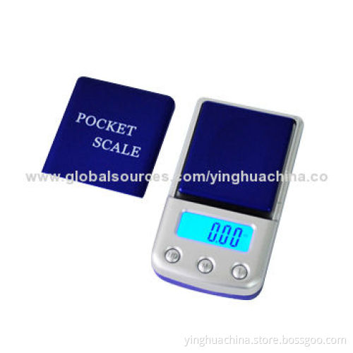 Digital Mini Electronic Pocket Scale for Calibration, Tare Jewelry/Gold/Diamond/Pill, Portable PSB01New